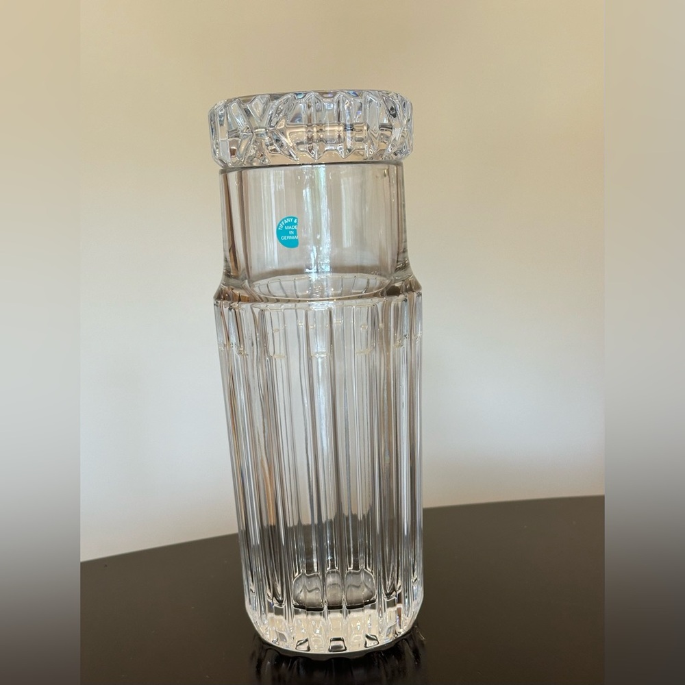 TIFFANY and co GLASS DECANTER tumbler crystalglassware